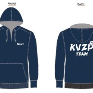Hoodie met rits kids – KVZP Team